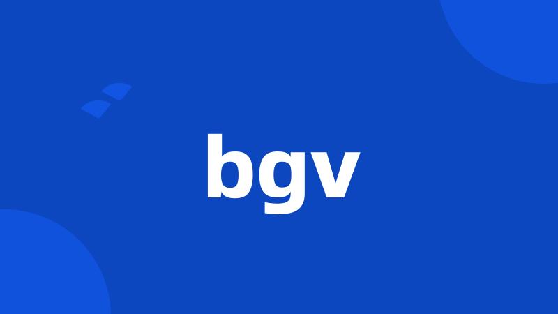 bgv