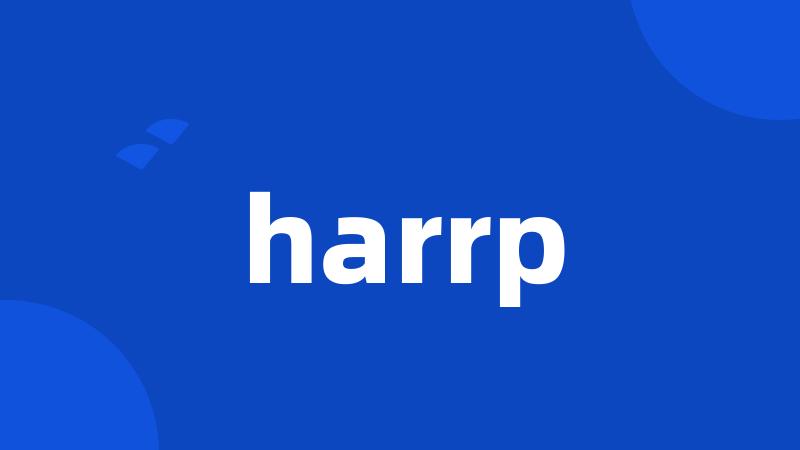 harrp