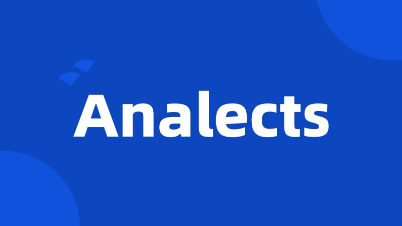 Analects