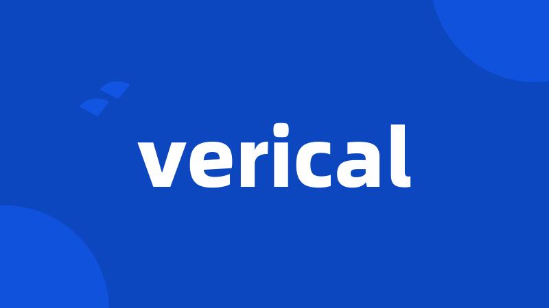 verical