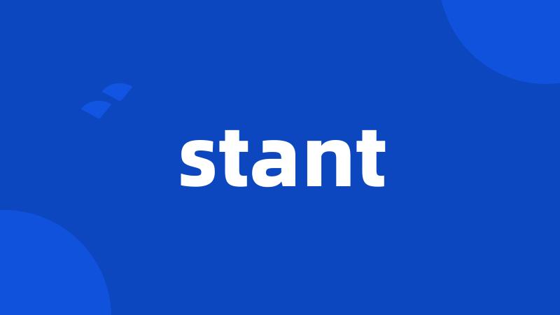 stant