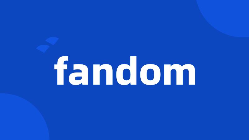 fandom