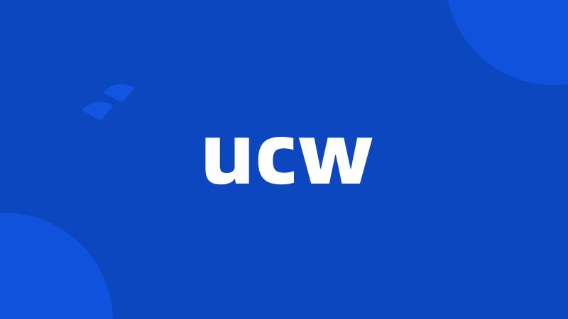 ucw