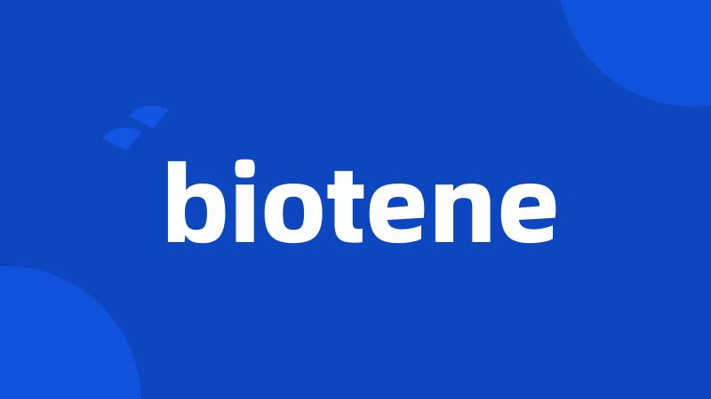 biotene