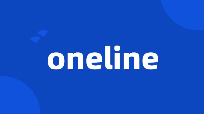 oneline