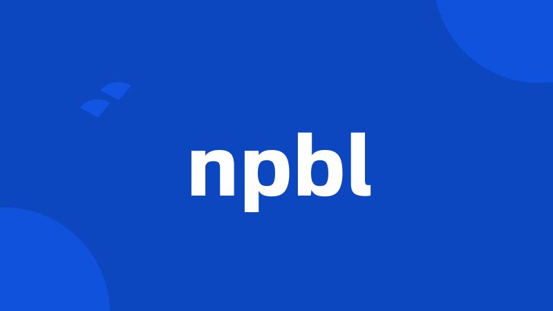 npbl