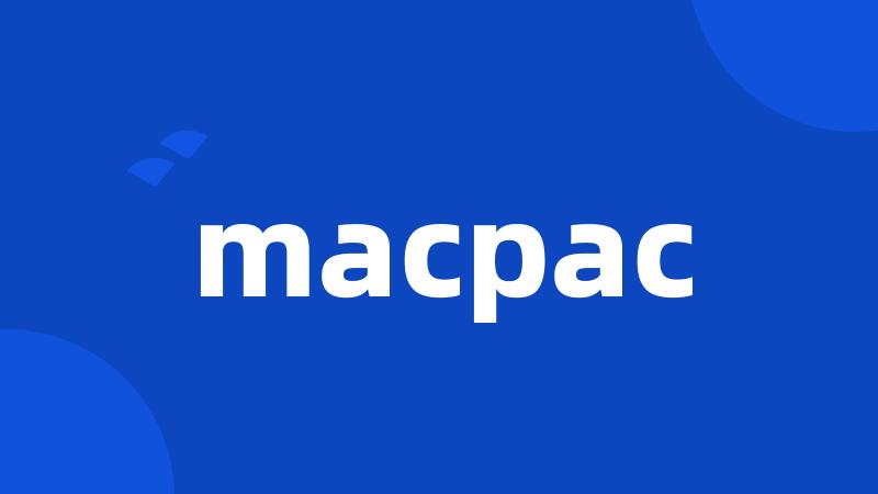 macpac