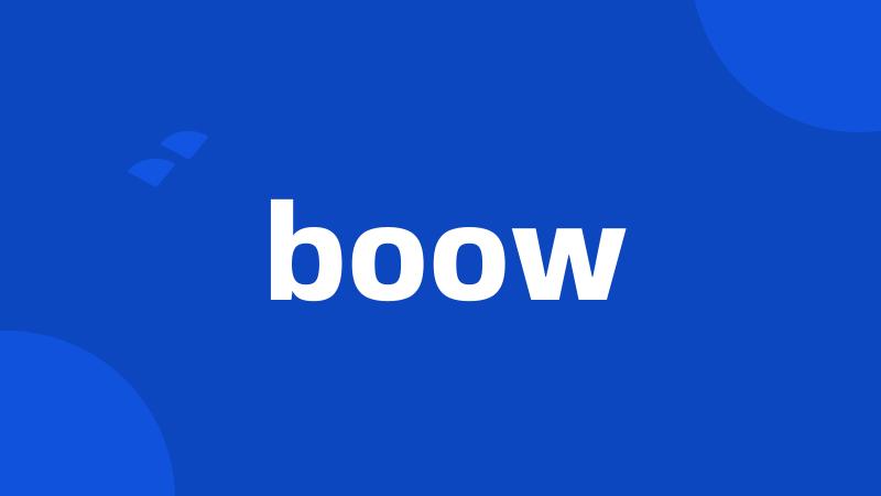 boow