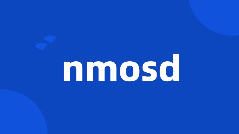 nmosd