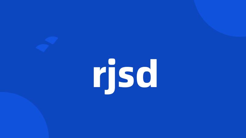 rjsd