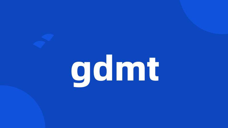 gdmt