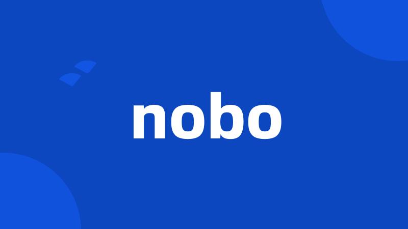 nobo