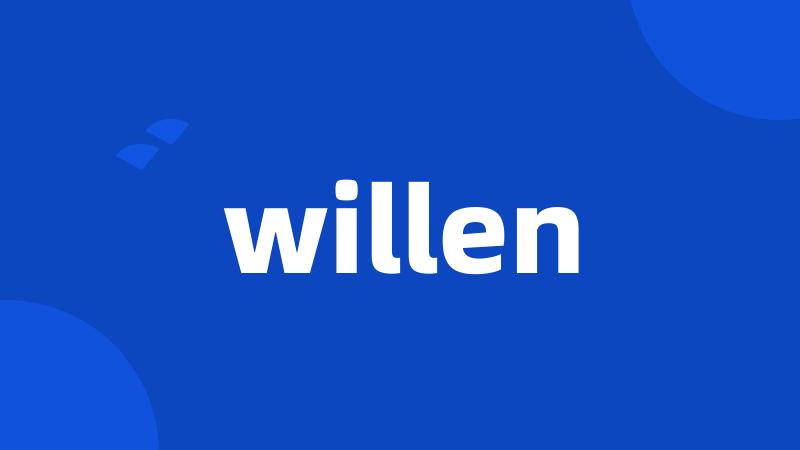 willen