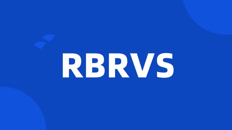 RBRVS