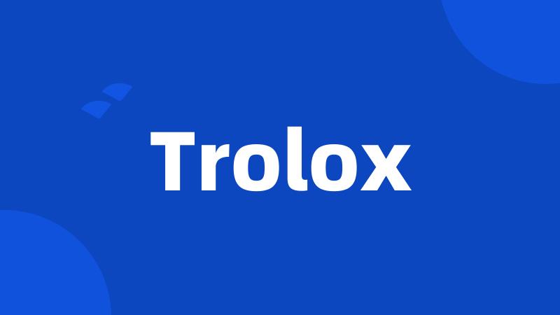 Trolox