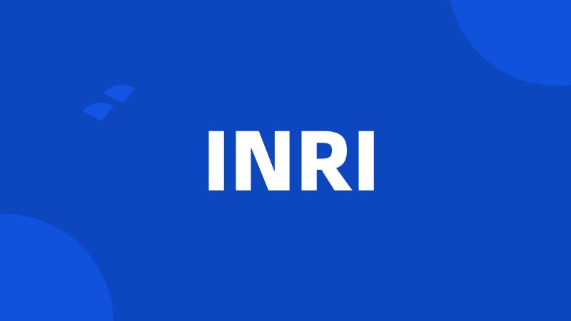 INRI