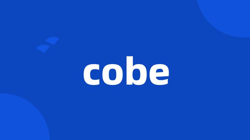 cobe