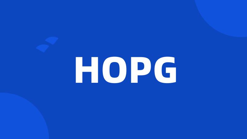 HOPG