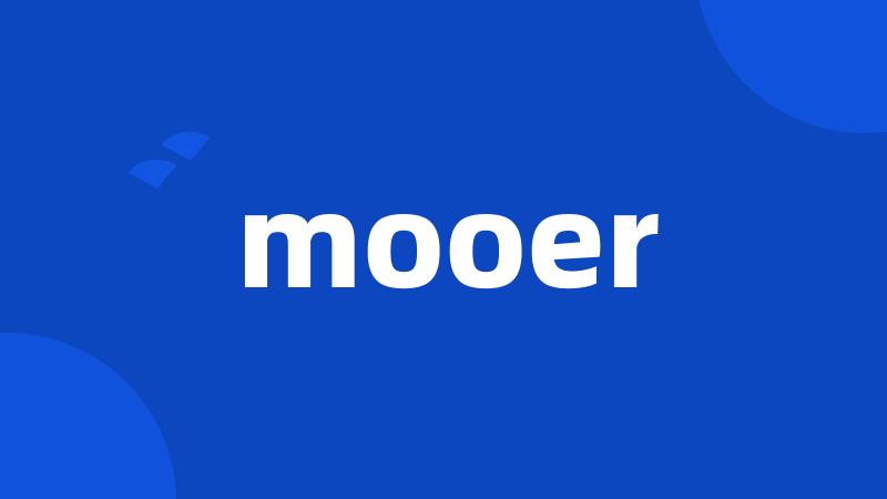 mooer