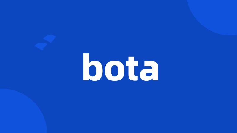 bota