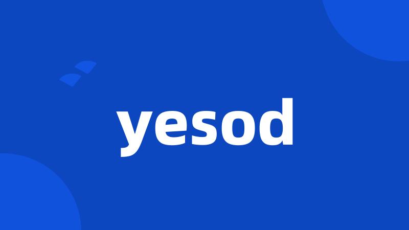 yesod