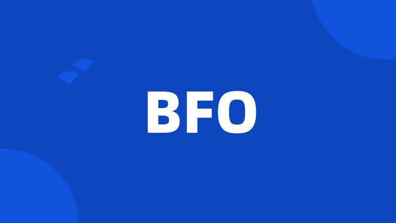 BFO