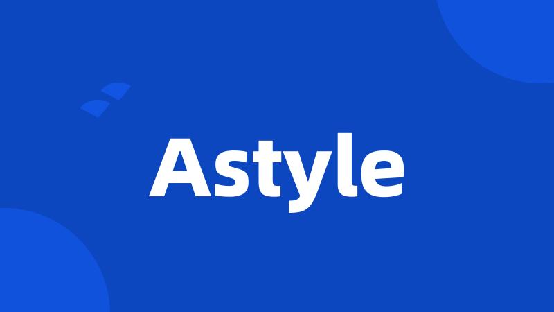 Astyle