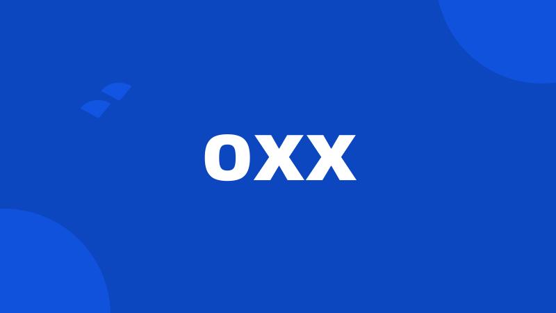 oxx