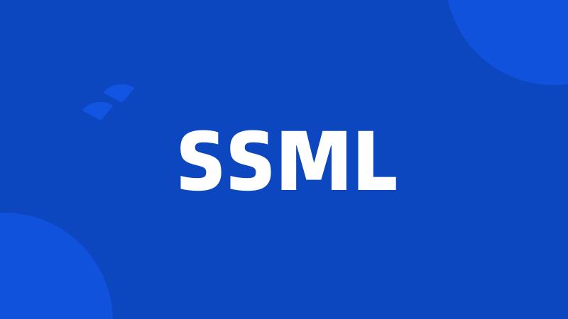 SSML