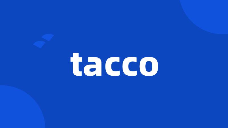 tacco