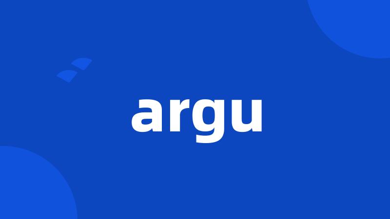 argu