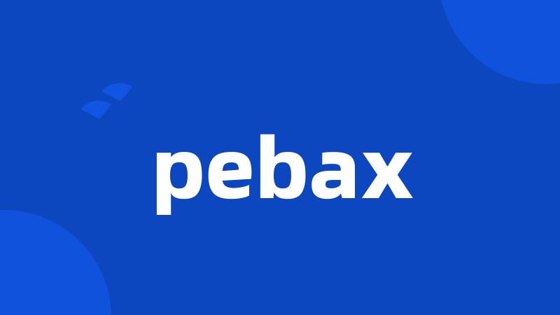 pebax