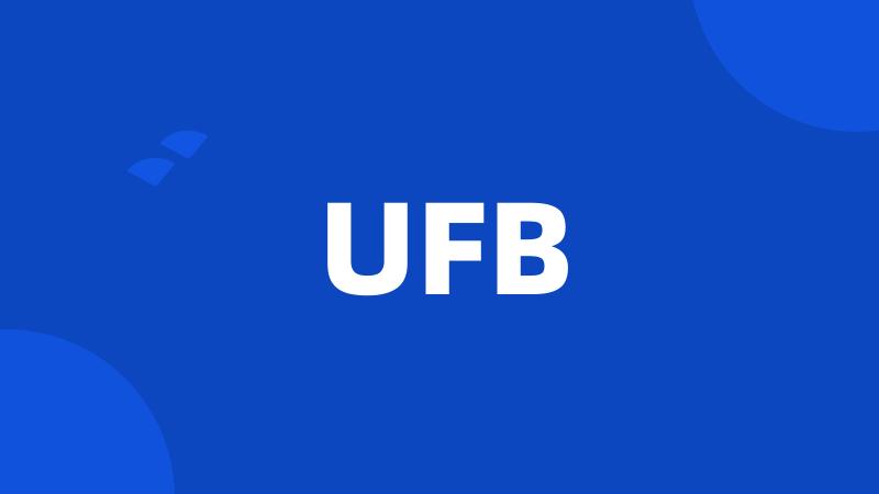 UFB