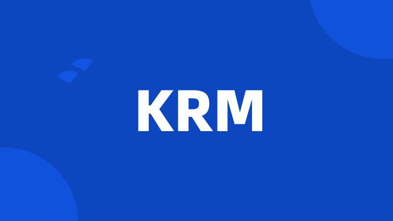 KRM