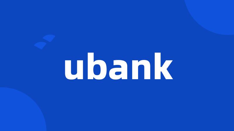 ubank