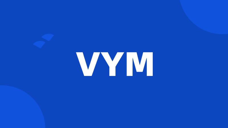 VYM