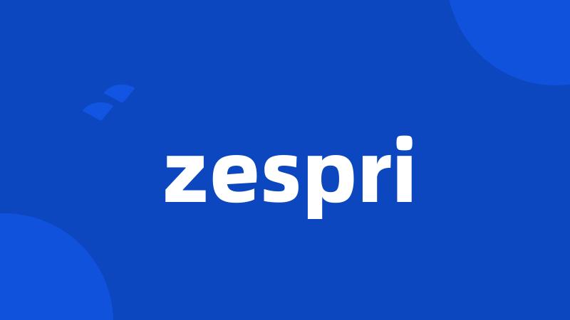 zespri