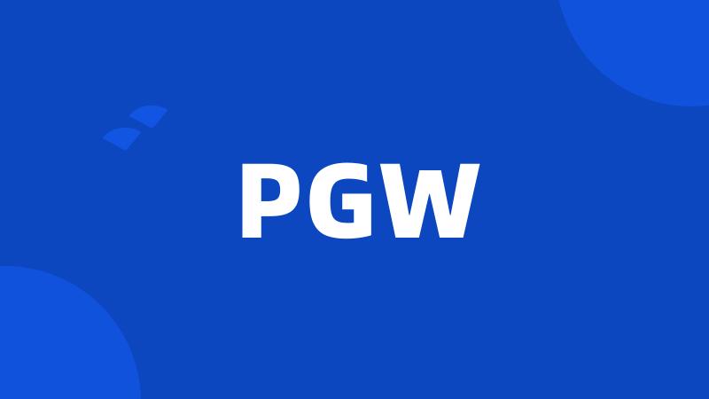 PGW