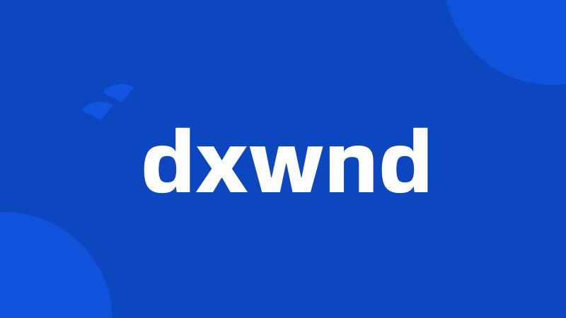 dxwnd