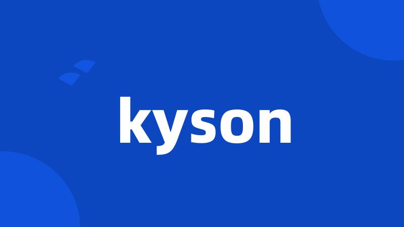 kyson