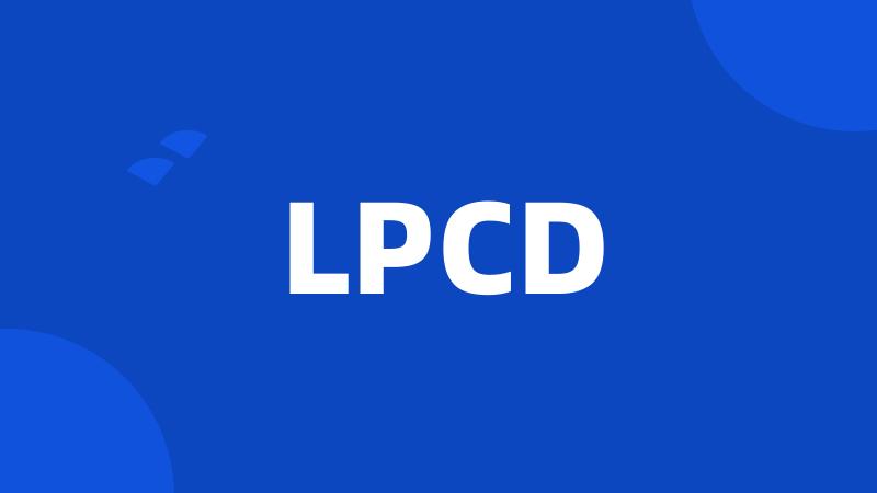 LPCD