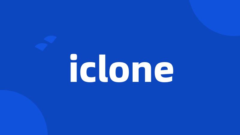 iclone