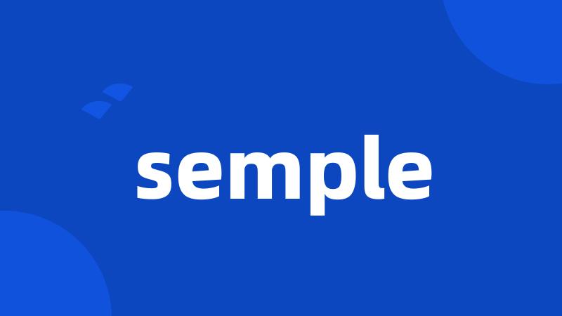 semple