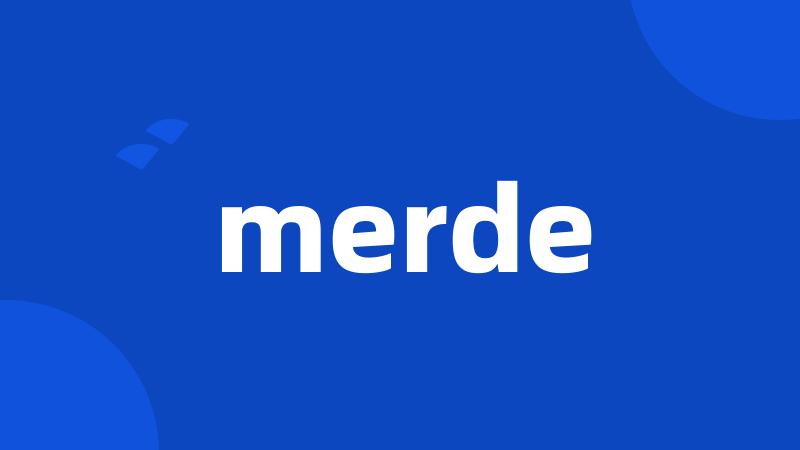 merde