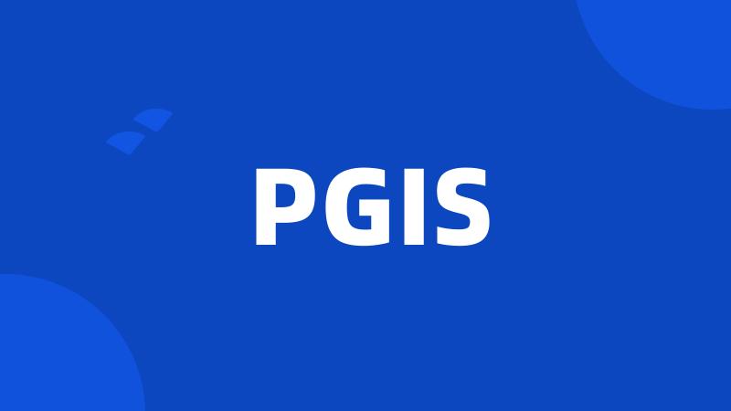 PGIS