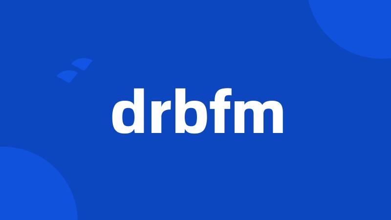 drbfm