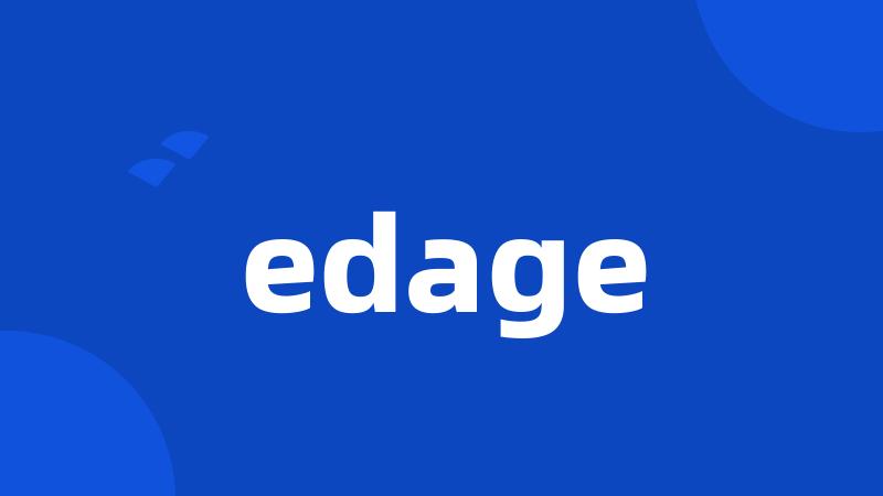 edage