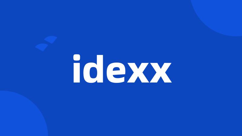 idexx