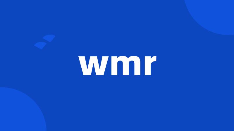 wmr