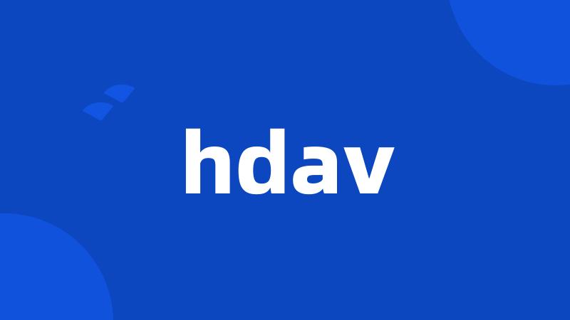 hdav